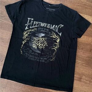 Fleetwood Mac Black Graphic T-Shirt